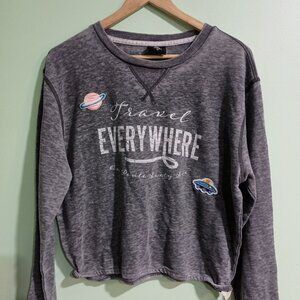 Grey "Route 66"  Sweatshirt
